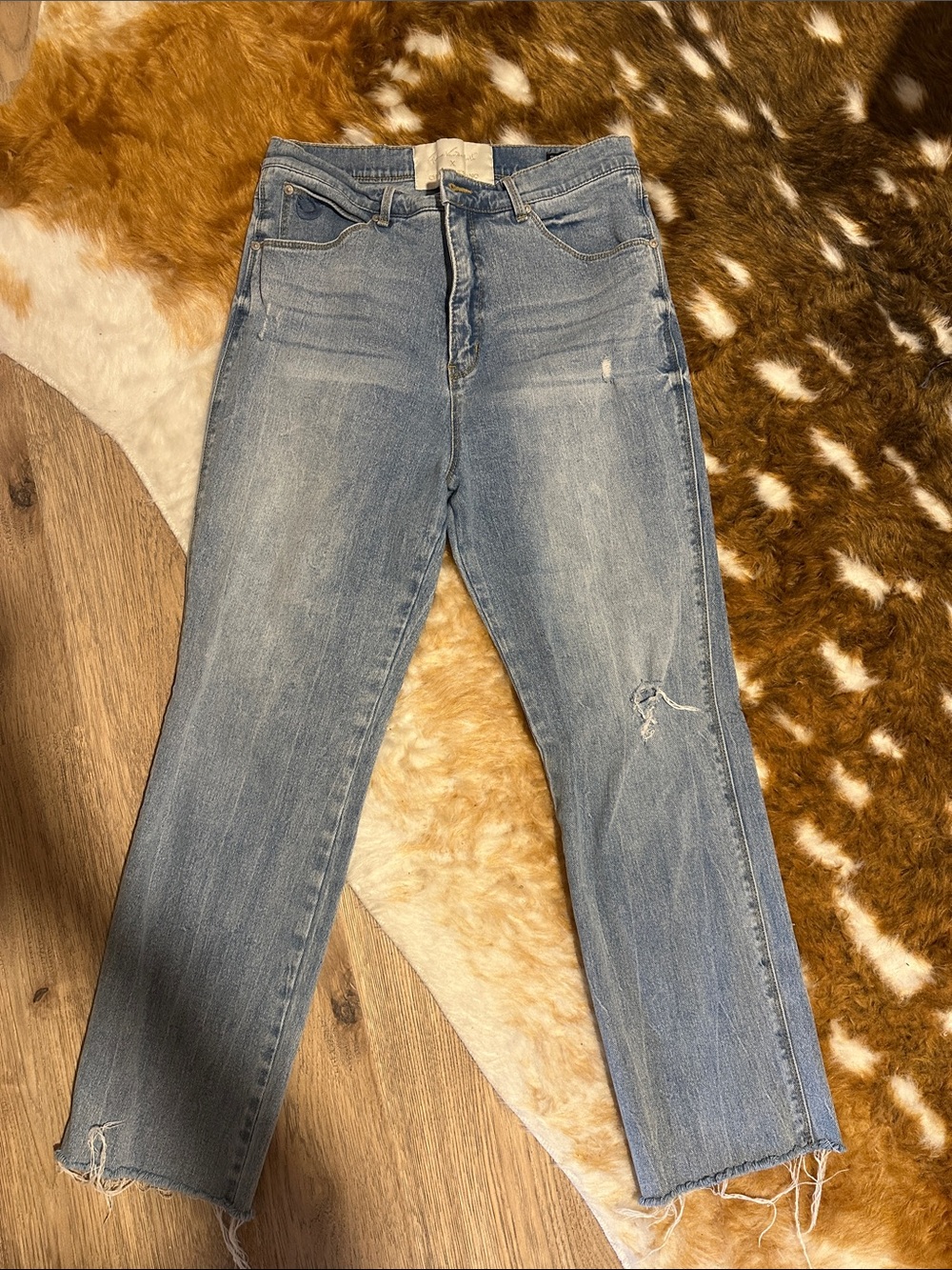 Gloria Vanderbilt Light Wash Straight Leg Jeans